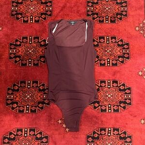 Lulu's Red One Piece Swimsuit Sleek Athletic Design